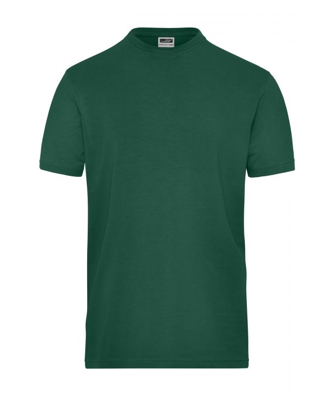 Men Men's Stretch-T Work - SOLID - OCS Standard Dark-green 8708