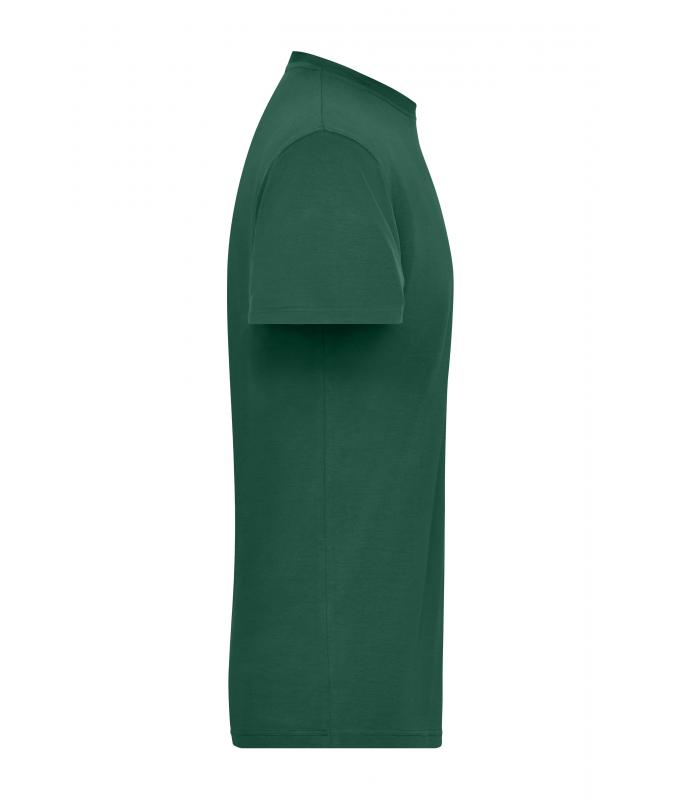 Herren Men's Stretch-T Work - SOLID - OCS Standard Dark-green 8708