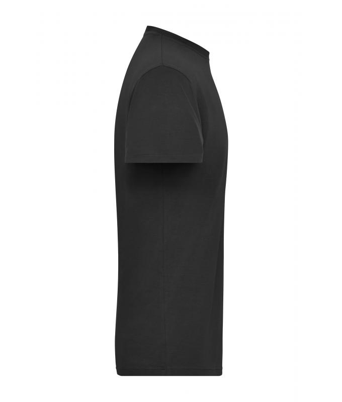 Herren Men's Stretch-T Work - SOLID - OCS Standard Black 8708