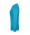 Ladies Ladies' BIO Stretch-Longsleeve Work - SOLID -   OCS Blended Turquoise 8706