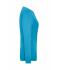 Ladies Ladies' BIO Stretch-Longsleeve Work - SOLID -   OCS Blended Turquoise 8706