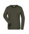 Damen Ladies' BIO Stretch-Longsleeve Work - SOLID - Olive 8706