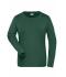 Ladies Ladies' BIO Stretch-Longsleeve Work - SOLID - Dark-green 8706