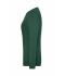 Damen Ladies' BIO Stretch-Longsleeve Work - SOLID - Dark-green 8706