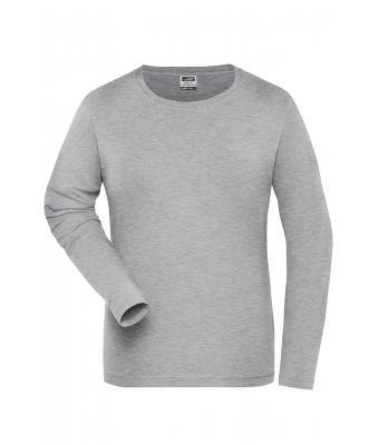 Ladies Ladies' Stretch-Longsleeve Work - SOLID -   OCS Standard Grey-heather 8706