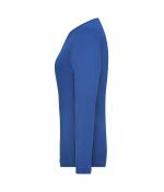 Damen Ladies' Stretch-Longsleeve Work - SOLID - OCS Standard Royal 8706