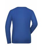 Damen Ladies' Stretch-Longsleeve Work - SOLID - OCS Standard Royal 8706