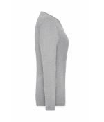 Ladies Ladies' Stretch-Longsleeve Work - SOLID - OCS Standard Grey-heather 8706