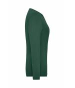 Damen Ladies' Stretch-Longsleeve Work - SOLID - OCS Standard Dark-green 8706