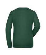Damen Ladies' Stretch-Longsleeve Work - SOLID - OCS Standard Dark-green 8706
