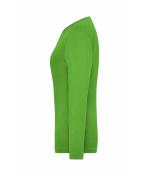 Damen Ladies' Stretch-Longsleeve Work - SOLID - OCS Standard Lime-green 8706