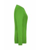 Damen Ladies' Stretch-Longsleeve Work - SOLID - OCS Standard Lime-green 8706