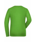Damen Ladies' Stretch-Longsleeve Work - SOLID - OCS Standard Lime-green 8706