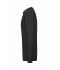 Men Men's BIO Stretch-Longsleeve Work - SOLID -   OCS Blended Black 8705