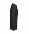 Men Men's BIO Stretch-Longsleeve Work - SOLID -   OCS Blended Black 8705