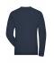 Men Men's BIO Stretch-Longsleeve Work - SOLID -   OCS Blended Navy 8705