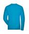 Men Men's BIO Stretch-Longsleeve Work - SOLID -   OCS Blended Turquoise 8705
