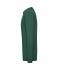 Men Men's BIO Stretch-Longsleeve Work - SOLID -   OCS Blended Dark-green 8705