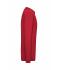 Men Men's BIO Stretch-Longsleeve Work - SOLID -   OCS Blended Red 8705