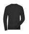 Herren Men's BIO Stretch-Longsleeve Work - SOLID - Black 8705