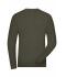 Herren Men's BIO Stretch-Longsleeve Work - SOLID - Olive 8705