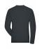 Herren Men's BIO Stretch-Longsleeve Work - SOLID - Carbon 8705