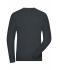 Herren Men's BIO Stretch-Longsleeve Work - SOLID - Carbon 8705