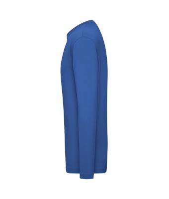 Herren Men's ORGANIC Stretch-Longsleeve Work - SOLID -   OCS Blended Royal 8705