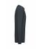 Herren Men's ORGANIC Stretch-Longsleeve Work - SOLID -   OCS Blended Carbon 8705
