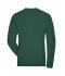 Herren Men's ORGANIC Stretch-Longsleeve Work - SOLID -   OCS Blended Dark-green 8705