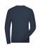 Herren Men's ORGANIC Stretch-Longsleeve Work - SOLID -   OCS Blended Navy 8705