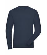 Herren Men's Stretch-Longsleeve Work - SOLID - OCS Standard Navy 8705