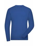 Herren Men's Stretch-Longsleeve Work - SOLID - OCS Standard Royal 8705