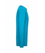 Herren Men's Stretch-Longsleeve Work - SOLID - OCS Standard Turquoise 8705