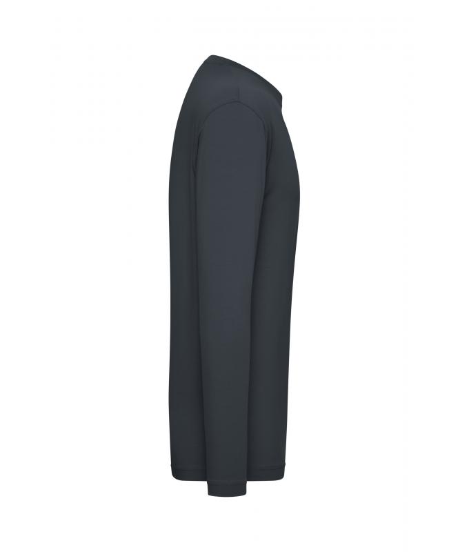 Herren Men's Stretch-Longsleeve Work - SOLID - OCS Standard Carbon 8705