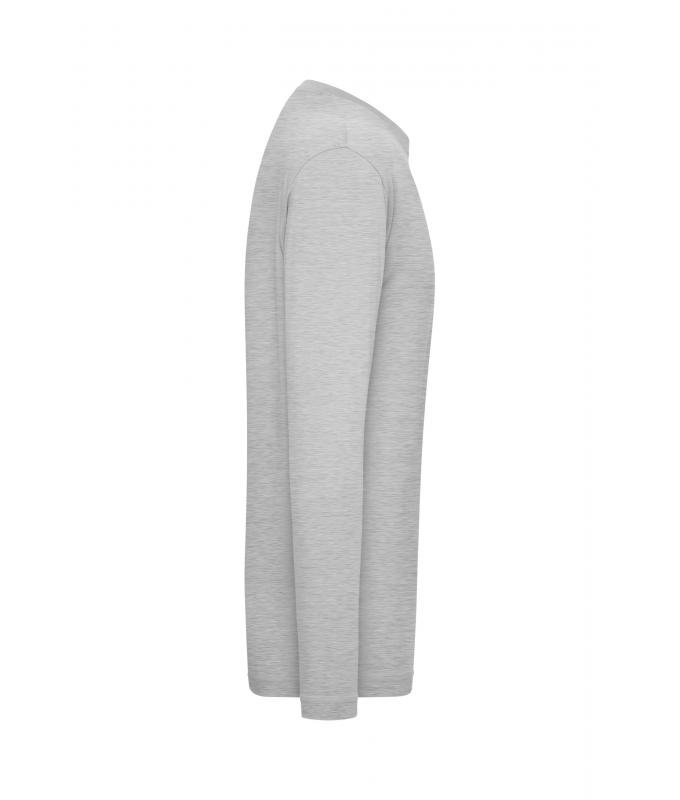 Herren Men's Stretch-Longsleeve Work - SOLID - OCS Standard Grey-heather 8705