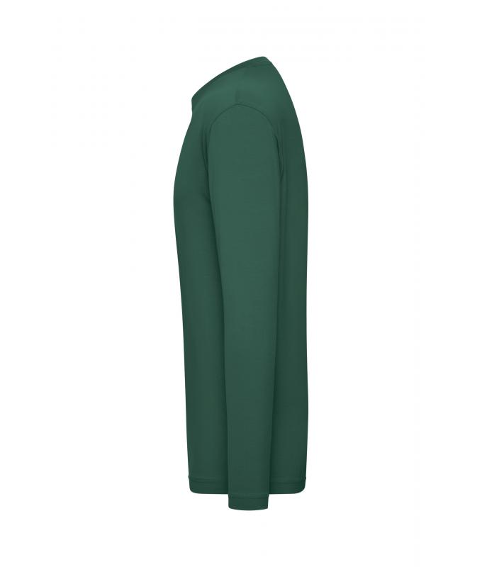 Herren Men's Stretch-Longsleeve Work - SOLID - OCS Standard Dark-green 8705