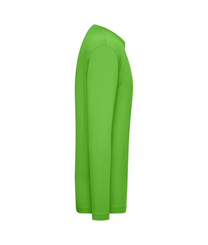 Herren Men's Stretch-Longsleeve Work - SOLID - OCS Standard Lime-green 8705