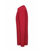 Men Men's Stretch-Longsleeve Work - SOLID - OCS Standard Red 8705