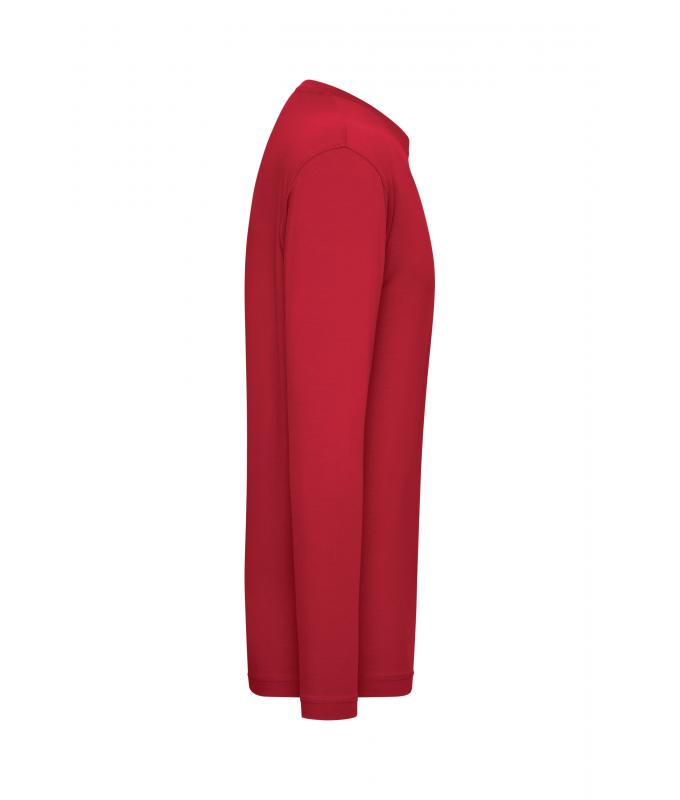 Men Men's Stretch-Longsleeve Work - SOLID - OCS Standard Red 8705