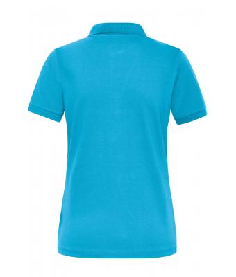 Ladies Ladies' BIO Stretch-Polo Work - SOLID -   OCS Blended Turquoise 8704