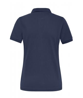 Damen Ladies' ORGANIC Stretch-Polo Work - SOLID -   OCS Blended Navy 8704