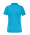 Damen Ladies' ORGANIC Stretch-Polo Work - SOLID -   OCS Blended Turquoise 8704