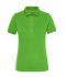 Damen Ladies' ORGANIC Stretch-Polo Work - SOLID -   OCS Blended Lime-green 8704