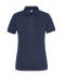 Damen Ladies' ORGANIC Stretch-Polo Work - SOLID -   OCS Blended Navy 8704