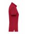 Damen Ladies' ORGANIC Stretch-Polo Work - SOLID -   OCS Blended Red 8704