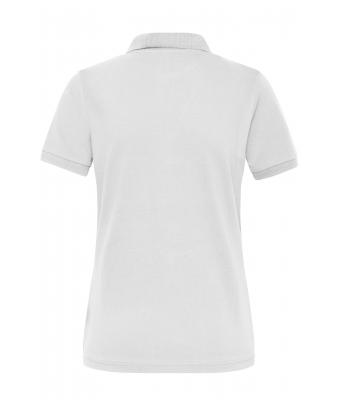 Damen Ladies' ORGANIC Stretch-Polo Work - SOLID -   OCS Blended White 8704
