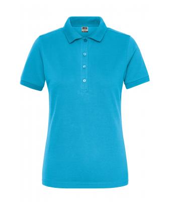 Ladies Ladies' Stretch-Polo Work - SOLID -   OCS Blended Turquoise 8704