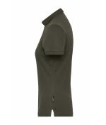 Damen Ladies' Stretch-Polo Work - SOLID - OCS Blended Olive 8704