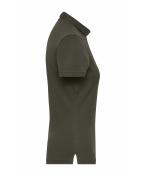 Damen Ladies' Stretch-Polo Work - SOLID - OCS Blended Olive 8704